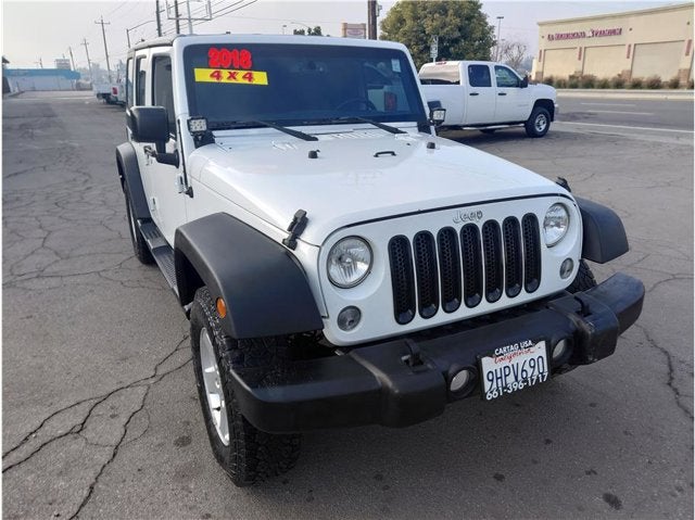 2018 Jeep Wrangler JK Unlimited Sport S