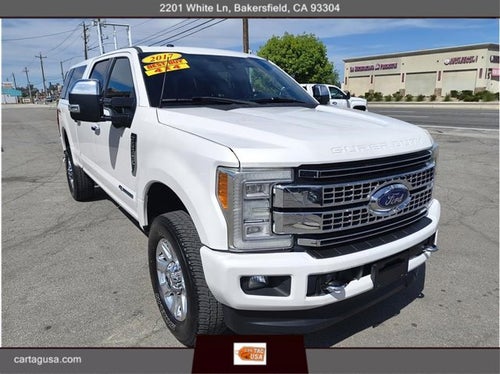 2017 Ford Super Duty F-350 SRW Platinum Pickup 4D 6 3/4 ft