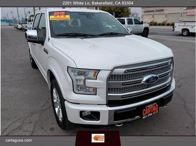 2015 Ford F-150 Platinum Pickup 4D 5 1/2 ft