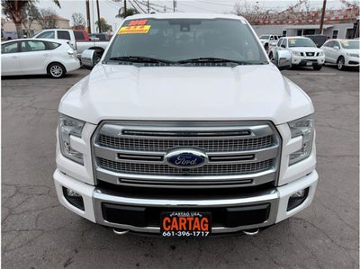 2015 Ford F-150 Platinum Pickup 4D 5 1/2 ft
