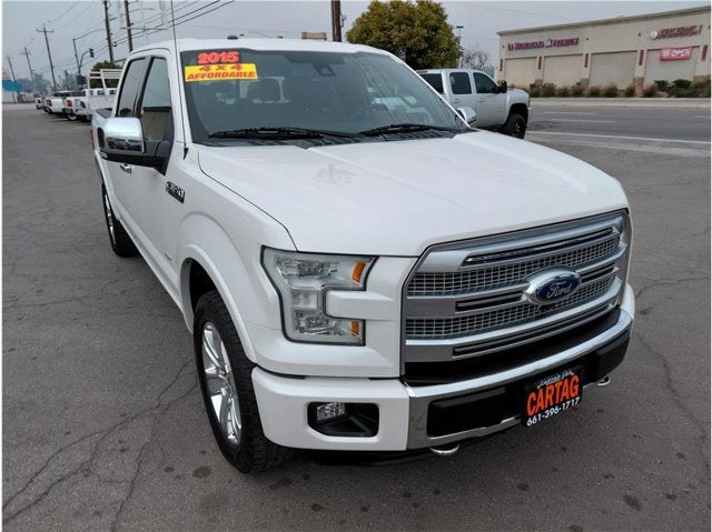 2015 Ford F-150 Platinum Pickup 4D 5 1/2 ft