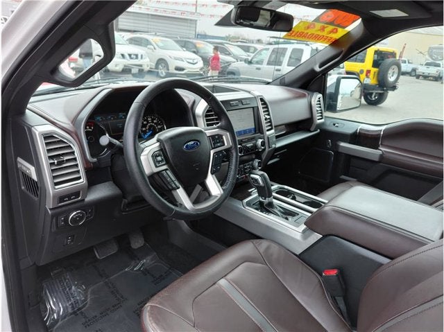 2015 Ford F-150 Platinum Pickup 4D 5 1/2 ft