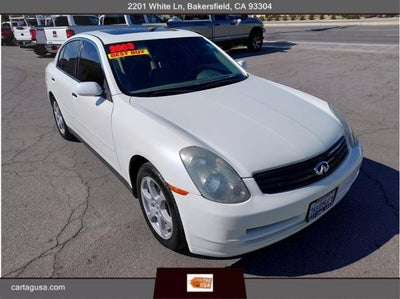 2003 INFINITI G35 Sedan G35 Sedan 4D