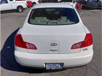 2003 INFINITI G35 Sedan G35 Sedan 4D